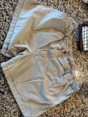 Bearbottom Men's Elastic-Waist Casual Hybrid Shorts in Khaki xl